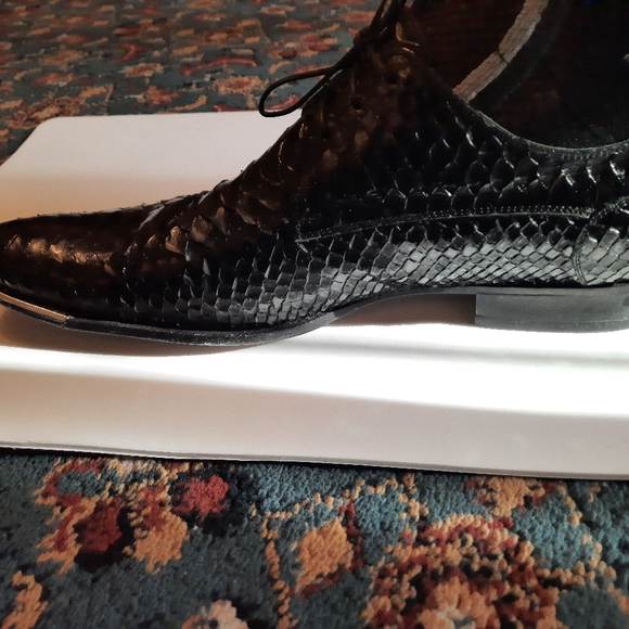 BALDINI MEN'S SHOES python size 10 little worn $70 - Picture 7 of 8